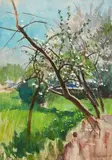 Karl Hagemeister, Apfelblüte