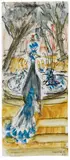 Erich Heckel, Pfau am Brunnen