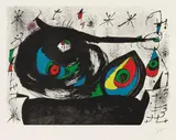 Hommage à Joan Prats by Joan Miró, 1971, Colour lithograph on wove paper, offered Nov 2015