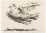 La Colombe en Vol by Pablo Picasso, 1950, Colour lithograph on wove paper with watermark "ARCHES", offered Nov 2015