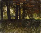 Im Weimarer Schloßpark by Christian Rohlfs, Early 1890s, Oil on canvas, offered Nov 2015