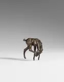 Kleines, sich kratzendes Fohlen by Renée Sintenis, 1918, Bronze, sold Nov 2015