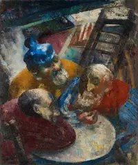 Will Sohl, Im Boot, 1937, Oil on canvas