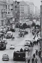 Friedrichstraße, Berlin by Will McBride, 1962, Gelatin silver print, printed, sold Nov 2015