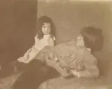 Heinrich Kühn, Lotte und Hans Kühn, c. 1908, Bromoil transfer print
