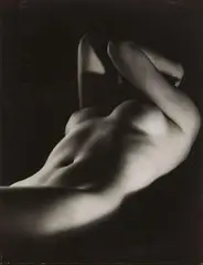 Untitled by Heinz Hajek-Halke, 1930-32, Vintage ferrotyped gelatin silver print, sold Nov 2015