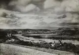 August Sander, Blick auf das Siebengebirge vom Victoriaberg bei Remagen