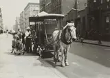 Helen Levitt, Untitled (New York City), c. 1940, Gelatin silver print, printed probably 1950s
