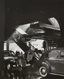 Andreas Feininger, Chicago, 1942, Vintage ferrotyped gelatin silver print