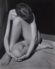 Edward Weston, Nude (Charis in Doorway, Santa Monica), 1936, Gelatin silver print, printed later by Cole Weston