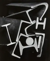 Profileisen by Ludwig Windstosser, 1957, Vintage ferrotyped gelatin silver print on Agfa-Brovira paper, sold Nov 2015