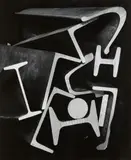 Ludwig Windstosser, Profileisen, 1957, Vintage ferrotyped gelatin silver print on Agfa-Brovira paper