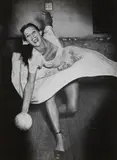Hannes Kilian, Lisa Stammer beim Kegeln (Lisa Stammer bowling)