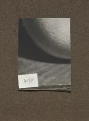 Untitled by Man Ray, 1965, Photo work: gelatin silver print collaged with stamp, mounted to sand paper, offered Nov 2015