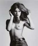 Werner Bokelberg, Uschi Obermaier, 1969, Gelatin silver print, printed
