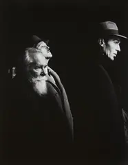 Displaced persons arriving in N.Y.C. by Clemens Kalischer, 1947, Pigment print, printed later, sold Nov 2015