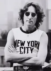 Bob Gruen, John Lennon, New York City, 1974, Gelatin silver print, printed