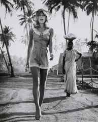 Peter H. Fürst, Gaby in Goa, 1974, Gelatin silver print, printed 1990s