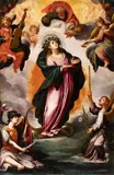 Girolamo Imparato, The Immaculate Conception, Oil on panel