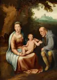 Cornelis Cornelisz. van Haarlem, The Holy Family at Rest, Oil on panel