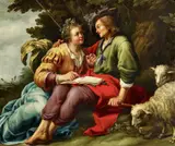 Aelbert Jansz. van der Schoor, A Pastoral Scene, Oil on canvas (relined)