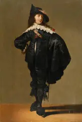 Jacob van der Merck, Portrait of a Young Man, Oil on panel