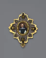 attributed to Gonzales Coques, Portrait of a Gentleman, Oil on copper