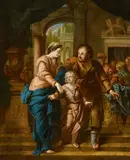 Johannes Voorhout, Christ Among the Doctors, Oil on canvas