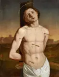 Franz Anton Zeiller, Saint Sebastian, Oil on panel
