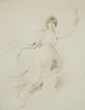 Allegory of Victory by Heinrich Füger, Pen and brown ink, offered Nov 2015