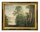 called Oben James George O´Brien, Ten Watercolours with Landscapes from England, Ireland and Wales, Watercolour on paper