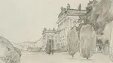 Edward Harrison Compton, Neues Palais Potsdam viewed from the South Neues Palais Potsdam viewed from the East towards King´s chamber