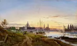 Johann Anton Castell, A View of Dresden