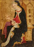 Virgin and Child by Italian School early 15th century, Oil on panel, sold Sep 2015