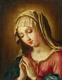 The Virgin in Prayer by Giovanni Battista Salvi, called Il Sassoferrato, copy after, Oil on canvas, offered Sep 2015