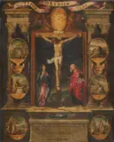 Typus Oboedientiae by South German School 17th century, Oil on copper, sold Sep 2015