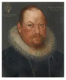 Westphalian School 17th century, Portrait of Arnold von Raesfeld, Oil on panel