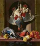 attributed to Georg Jacob Johannes van Os, Still Life with Game, Oil on canvas (relined)