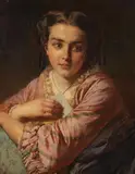 Felix Schlesinger, Portrait of a Young Woman