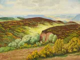 Fritz von Wille, Flowering Gorse in the Eifel