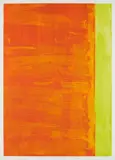 Günther Förg, Aus: Architektur I, 1993, Farbheliogravure auf ZERKALL BÜTTEN (Wasserzeichen)