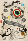 Joan Miró, L'Astre Du Marécage, 1967, Farbaquatinta mit Carborundum auf Velin