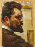 Max Slevogt, Selbstbildnis