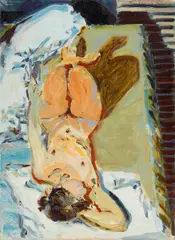 Norbert Tadeusz, Ohne Titel (Akt), 1970, Öl auf Leinwand