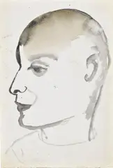 Ohne Titel by Marlene Dumas, 1991, Aquarell auf Papier, sold May 2019