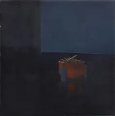 Tim Eitel, "Feuerstelle", 2005, Öl auf Leinwand