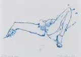 Suffer Love XXI by Tracey Emin, 2009, Monoprint auf Papier, sold May 2019