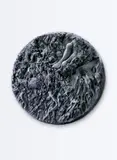 Stella Hamberg, Sieben100millionen, 2008, Acrylharz gebundenes Mineralpulver. Ø 310cm