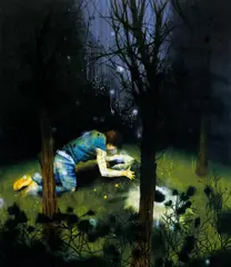 Henning Kles, Bogey, 2005, Acryl und Lack auf Leinwand
