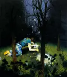 Henning Kles, Bogey, 2005, Acryl und Lack auf Leinwand
